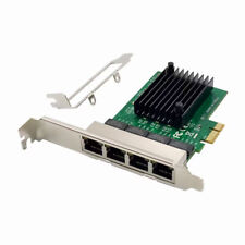 4 Port Gigabit Ethernet PCI-e PCIe x1 Network Adapter Card NIC Realtek Chipset picture