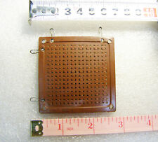 USSR Rare Memory ROM Magnetic Ferrite Core TROS Memory Plate 1970s  💻 11.1 (3)  picture