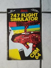 Commodore 64 - 747 Flight Simulator Booklet / Companion Booklet (16 pages) picture