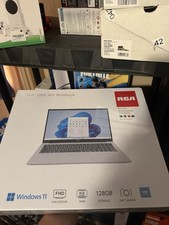 RCA 15.6in Ultra Slim Notebook Windows 11 FHD 4GB/128GB Webcam Silver picture