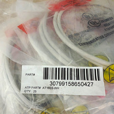 Cat 6 3 ft White RJ45 to RJ45 Ethernet Patch Cable AT1603-WH picture