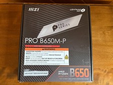 NEW MSI PRO B650M-P MicroATX AM5 AMD DDR5 Motherboard 2.5G LAN HDMI/DP picture
