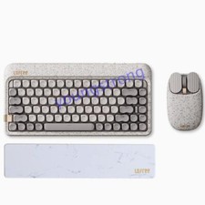 Lofree OE914 DOT Triple Mode Wireless Mechanical Keyboard + Mouse + Wrist Rest picture