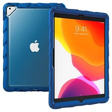 Gumdrop DropTech Clear Case for Apple iPad 9th/8th/7th Gen 10.2-inch - Blue picture