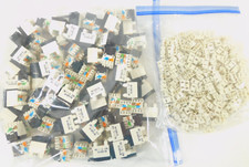 Cat6 Ortronics PJ600-00 Clarity 6 Panel Jack Rear Load - Black - QUANTITY OF 42 picture