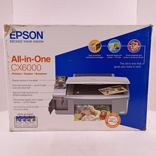 Epson CX6000 All-in-One Printer, Copier, Scanner New in Box picture