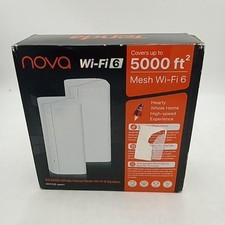 Tenda Nova MX12 AX3000 Whole Home Mesh Wi-Fi 6 Router System White 2-Pack picture