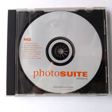 MGI PhotoSuite 4.0 CD Software Windows Vintage Image Editing Program Disc Set PC picture