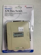SHIELDED A/B DATA SWITCH BY RADIO SHACK  26-115 New In Package picture
