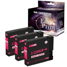 3PK PGI-2200 XL Magenta Ink PGI2200 for Canon Maxify MB5420 iB4020 iB4120 picture
