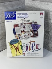 Vintage Microsoft Home Creative Writer - Macintosh 3.5” Disks v1.0 SEALED~PROMO picture
