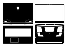 KH Carbon fiber Sticker Skin Decal Cover Protector for MSI GP76 17.3