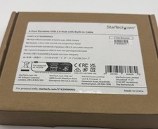 StarTech 4 Port USB 2.0 Hub with Built-in Cable ST4200MINI2 picture
