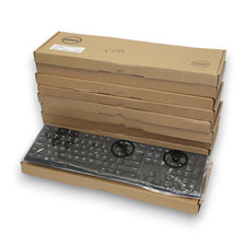 10 LOT - NEW Dell KB216-BK-US USB Slim US QWERTY Quiet PC Computer Keyboard picture