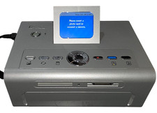Dell Photo Printer 540 Digital Thermal Printer Tested USB Adapter Bag Paper picture