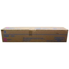 Original Konica Minolta TN221M Magenta Toner. New Sealed Box, We Ship Fast picture