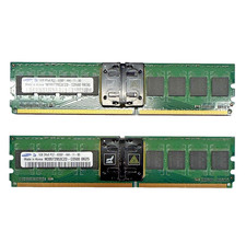 Samsung M395T2953CZD-CD500 1GB DDR2 PC2-4200F FB-DIMM RAM Pair picture