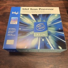 Intel Xeon Processor 2.40 GHz 604-PIN MPGA SL7D4 CPU + Fan + Heatsink New Sealed picture