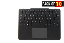 LOT x 10 Dell XPS 11 9P33 2-in-1 Ultrabook Palmrest W/Swedish Keyboard  P5D8R picture
