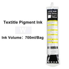 700ML/Bag Textile GTX White Ink Bag Chips For Brother GTX PRO GT DTG Printer picture