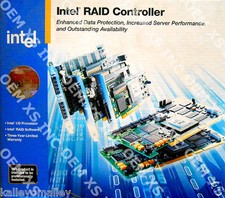 Intel SRCU41L RAID Controller Low-Profile, 320mb/s Intel 332 New Retail Box picture