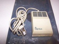 Vintage Genius 3 Button Mouse PN KY883039 - Cream Color picture