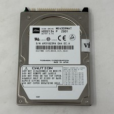 Toshiba MK4309MAT 4.3GB 4,2K RPM 512KB Cache ATA-33 2.5