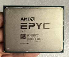 DELL LOCKED AMD EPYC 64 CORE PROCESSOR 7702 2GHZ 256MB 200W SP3 100-00000038 picture