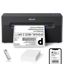 Nelko PL70e-BT Bluetooth 4x6 Thermal Shipping Label Printer picture