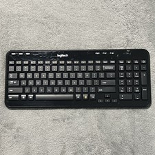 Logitech K360 Wireless Keyboard Black w/ USB Receiver Y-R0017 Working picture