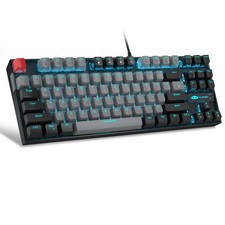 75% Mechanical Gaming Keyboard, Blue Switch, LED Backlit, 87 Keys Compact TKL... picture