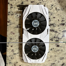 ASUS NVIDIA GeForce Dual Fan Heatsink PCIe x16 Graphics Card Multi-Monitor picture