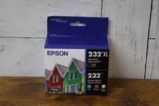 Epson 232XL-BCS Black And Color Ink Cartridge Set Genuine OEM EXP 06/2029 picture