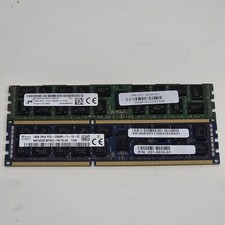 SK Hynix / Micron 32GB Ram Pair (16GBx2) 2RX4 PC3-12800R-11-13-E2 DDR3 RAM picture