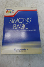 Commodore C64 Simons' Basic Boxed Rom Cartrige Manual TESTED picture