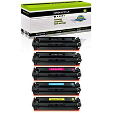 5PK CF400X BCYM Toner Set Fits for HP 201X Color Laserjet Pro MFP M252dw M277dw picture