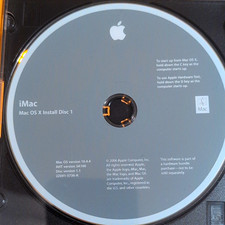 Apple iMac Mac OS X 10.4.4 Install Disc 1 & 2 DVD Set (2Z691-5736-A) picture