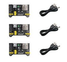 EIKS 3pcs 3.3V/5V Power Supply Module for MB102 Breadboard picture