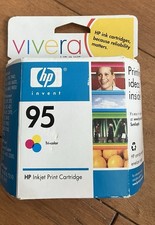 New Sealed Genuine HP Invent 95 Tri-Color Ink Vivera Print Cartridge InkJet picture