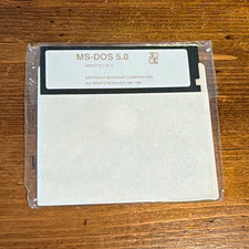 Microsoft MS-DOS 5.0 Operating System 5.25