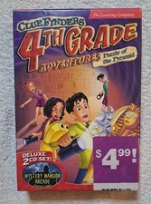Clue Finders 4th Grade Adventures Puzzle Of The Pyramid Boxed New picture