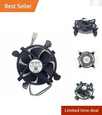 Reliable Replacement 4-Pin Cooling Fan for Intel i3/i5/i7 - 12V, Durable Plastic picture