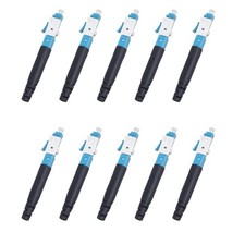 fyboptwu 10pcs LC 9/125 Fiber Optic Singlemode Fast Connector picture
