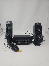 Set Of 3 Logitech X-530 Speaker System Replacement  REAR & CENTER Speaker .NEW picture