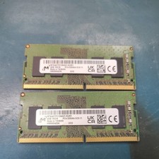 Micron 8GB Kit (2×4GB) DDR4-3200 PC4-3200AA 1Rx16 Laptop SODIMM Memory 3200 MHz picture