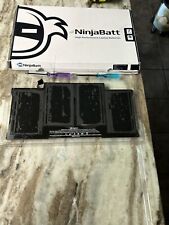 NinjaBatt High Performance Laptop Battery A1496/A1405/A1377 for Apple Black picture