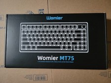 Womier MT75 75% Wireless Mechanical Gaming Keyboard with Knob & Display picture