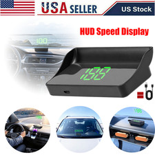 GPS HUD Speedometer MPH Windshield Display Plug Play No OBD for Car Truck SUV picture
