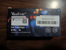 ValueToner 2PK Black & Color Ink Cartridges - For HP 61XL picture