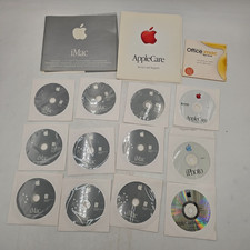 iMac Software Restore CD Disc Version 10.1.2 9.2.2 (6 Discs) Apple care iPhoto picture